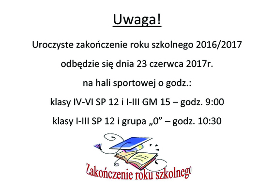 Zakoczenie roku szkolnego kopia
