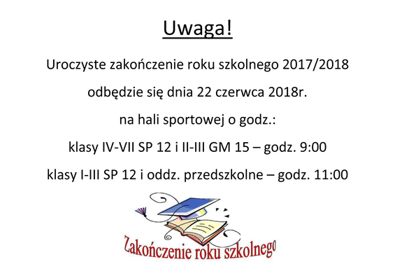 Zakoczenie roku szkolnego kopia