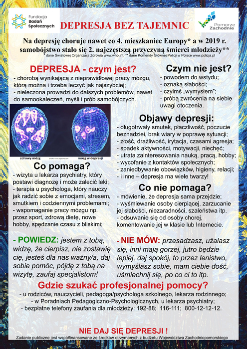 Plakat przeciwdziaanie depresji kopia