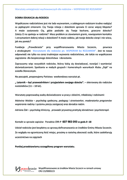 Program szkolenia 2024 LATARNIK1 kopia
