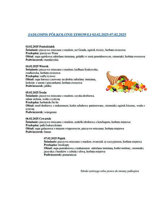 jadospis pkolonii zimowej 0302 0702