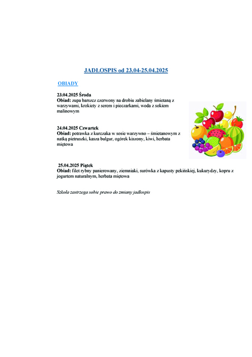 jadospis obiady 2304 25042025r