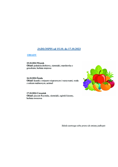 jadospis obiady 1510 1710