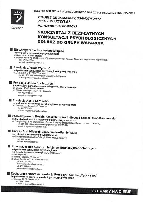 ulotka wsparcie